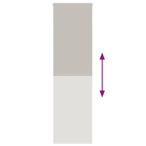 ROLETA PRYSZNICOWA 80X240CM SZEROKOŚĆ TKANINY 76CM