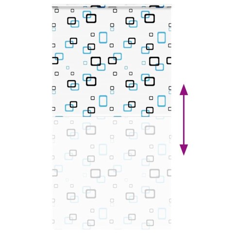 ROLETA PRYSZNICOWA Z KASETĄ 120X240CM SZEROKOŚĆ TKANINY 116CM