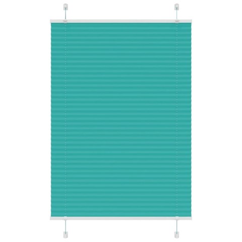 ROLETA PLISOWANA ZIELONY BENZYNA 85X100CM SZEROKOŚĆ TKANINY