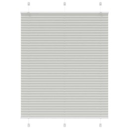ROLETA PLISOWANA JASNOSZARA 105X100CM SZEROKOŚĆ TKANINY 104,4CM