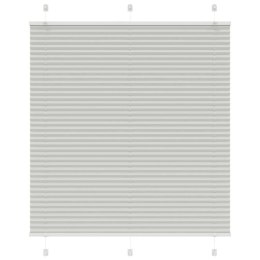 ROLETA PLISOWANA JASNOSZARA 115X100CM SZEROKOŚĆ TKANINY 114,4CM