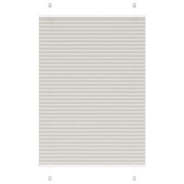 ROLETA PLISOWANA JASNOSZARA 85X100CM SZEROKOŚĆ TKANINY 84,4CM