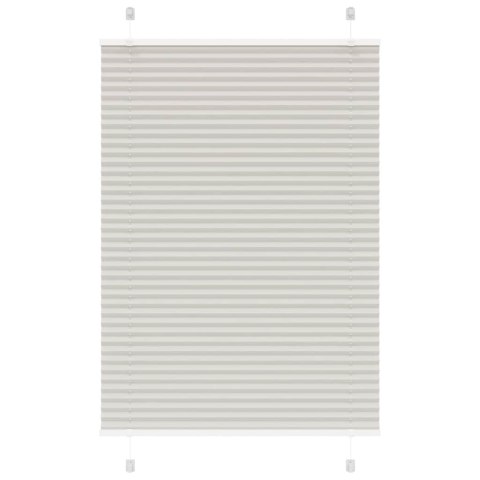 ROLETA PLISOWANA JASNOSZARA 95X150CM SZEROKOŚĆ TKANINY 94,4CM