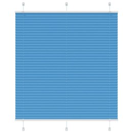 ROLETA PLISOWANA NIEBIESKA 120X150CM SZEROKOŚĆ TKANINY 119,4CM