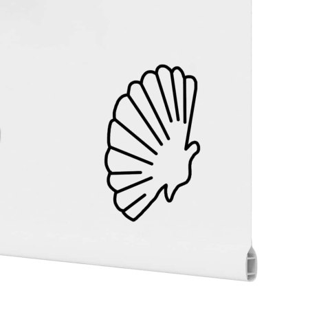 ROLETA PRYSZNICOWA 150X240CM SZEROKOŚĆ TKANINY 146CM