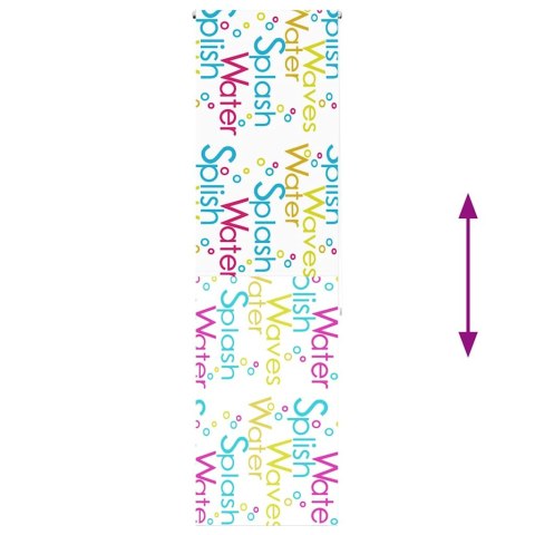 ROLETA PRYSZNICOWA 80X240CM SZEROKOŚĆ TKANINY 76CM