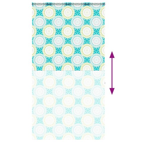 ROLETA PRYSZNICOWA Z KASETĄ 130X240CM SZEROKOŚĆ TKANINY 126CM