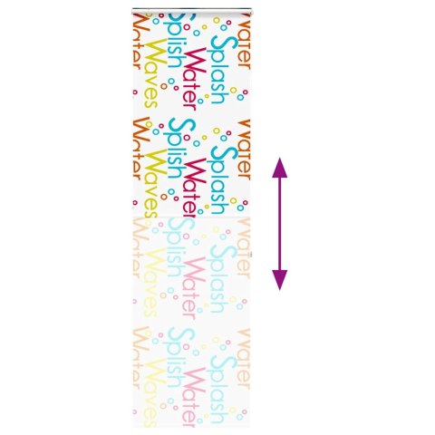 ROLETA PRYSZNICOWA Z KASETĄ 70X240CM SZEROKOŚĆ TKANINY 66CM