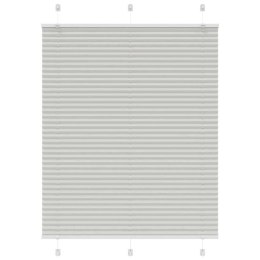 ROLETA PLISOWANA JASNOSZARA 110X150CM SZEROKOŚĆ TKANINY 109,4CM