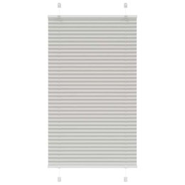 ROLETA PLISOWANA JASNOSZARA 75X150CM SZEROKOŚĆ TKANINY 74,4CM