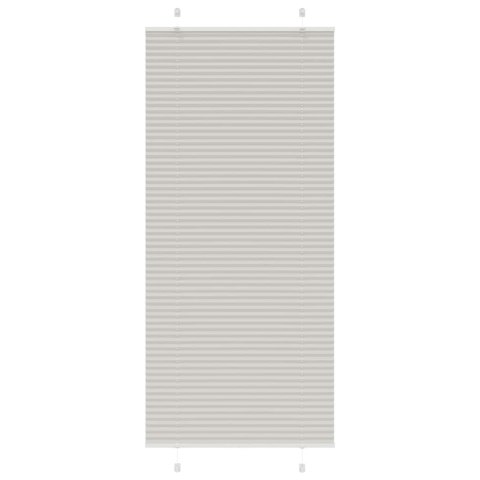 ROLETA PLISOWANA JASNOSZARA 95X200CM SZEROKOŚĆ TKANINY 94,4CM