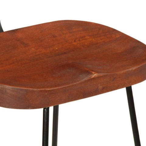 HOKERY BAROWE 2 SZT. 49X43X103CM DREWNO LITE MANGO