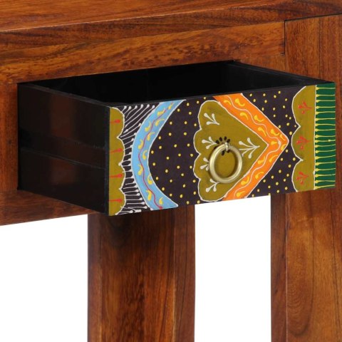 KONSOLA STOLIK 80X35X75CM DREWNO LITE AKACJA