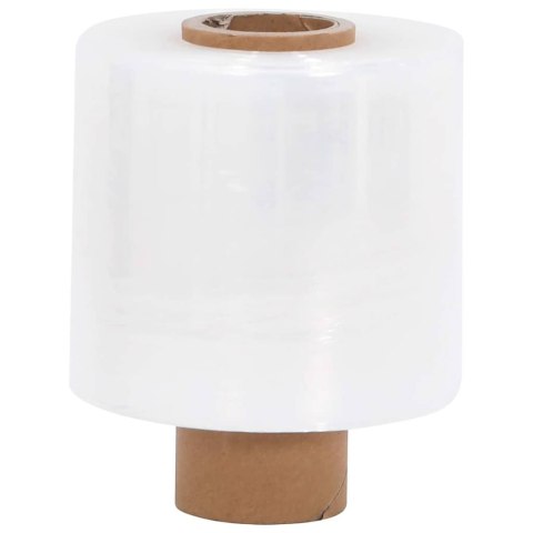 FOLIA STRETCH Z RĄCZKĄ 10 SZT. PRZEZROCZYSTA 23ΜM 10CMX300M