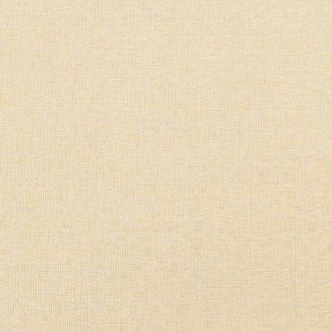 FOTEL WYPOCZYNKOWY KREMOWY OBITY TKANINĄ