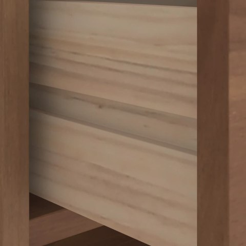 ŁAWKA DO PRZEDPOKOJU "SANDNES" 45X40X50CM LITE DREWNO SOSNOWE