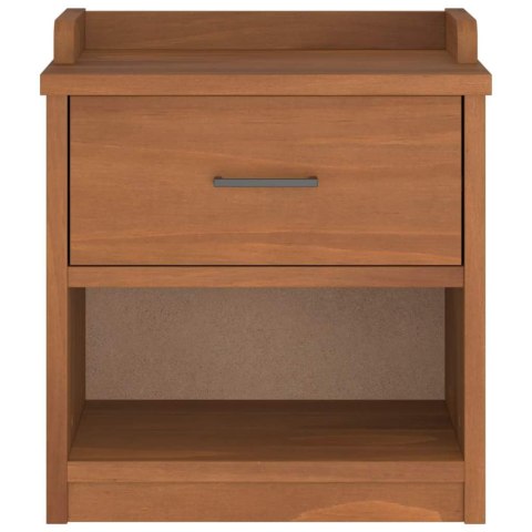 ŁAWKA DO PRZEDPOKOJU "SANDNES" 45X40X50CM LITE DREWNO SOSNOWE