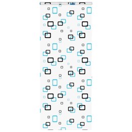 ROLETA PRYSZNICOWA Z KASETĄ 100X240CM SZEROKOŚĆ TKANINY 96CM