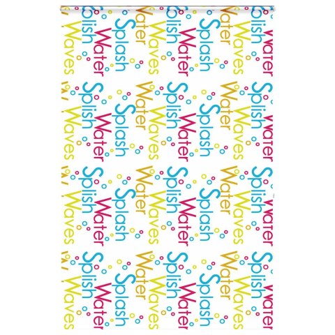 ROLETA PRYSZNICOWA Z KASETĄ 150X240CM SZEROKOŚĆ TKANINY 146CM