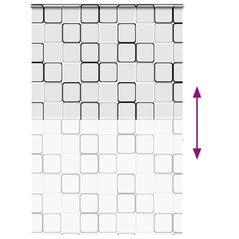 ROLETA PRYSZNICOWA Z KASETĄ 150X240CM SZEROKOŚĆ TKANINY 146CM