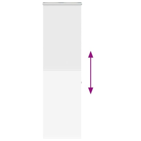 ROLETA PRYSZNICOWA Z KASETĄ 60X240CM SZEROKOŚĆ TKANINY 56CM