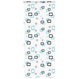 ROLETA PRYSZNICOWA Z KASETĄ 90X240CM SZEROKOŚĆ TKANINY 86CM