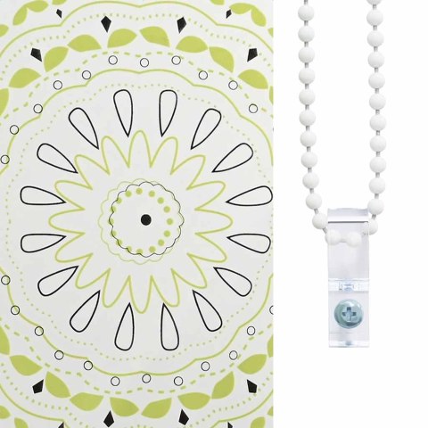 ROLETA PRYSZNICOWA Z KASETĄ 110X240CM SZEROKOŚĆ TKANINY 106CM