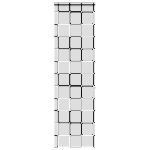 ROLETA PRYSZNICOWA Z KASETĄ 60X240CM SZEROKOŚĆ TKANINY 56CM