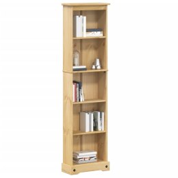 BIBLIOTECZKA CORONA 46X20X170CM LITE DREWNO SOSNOWE