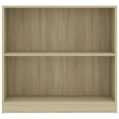 REGAŁ BIBLIOTECZNY SONOMA OAK 80X24X75CM DREWNO KLEJONE