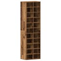 SZAFKA NA BUTY STARE DREWNO 54X34X183 CM DREWNO KLEJONE