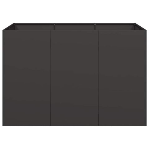 DONICZKA CZARNA 120X80X80CM STALOWA