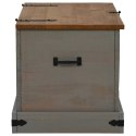 SKRZYNIA DO PRZECHOWYWANIA HALDEN SZARA DREWNO LITE SOSNA