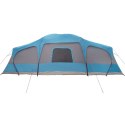 NAMIOT RODZINNY Z KOPUŁĄ NA WERANDĘ 9-OSOBOWY NIEBIESKI