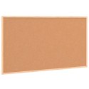 TABLICA KORKOWA Z RAMĄ Z LITEGO DREWNA SOSNOWEGO 100X55CM