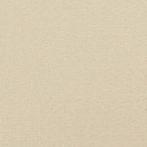 KRZESŁA STOŁOWE 2 SZT. KREMOWE OBITE TKANINĄ