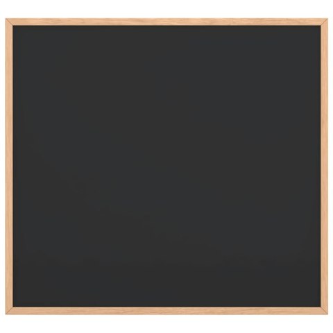 TABLICA KREDOWA Z RAMĄ Z LITEGO DREWNA SOSNOWEGO CZARNA