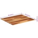 BLAT STOŁU LITE DREWNO AKACJOWE 15-16MM 70-80CM