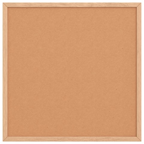 TABLICA KORKOWA Z RAMĄ Z LITEGO DREWNA SOSNOWEGO 40X40CM