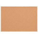 TABLICA KORKOWA Z RAMĄ Z LITEGO DREWNA SOSNOWEGO 80X55CM
