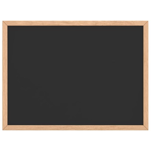 TABLICA KREDOWA Z RAMĄ Z LITEGO DREWNA SOSNOWEGO CZARNA