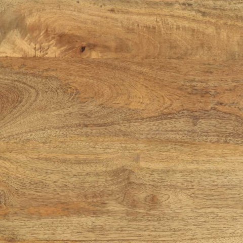 SZAFKA RTV BRĄZOWA 80X31,5X46CM DREWNO LITE MANGO