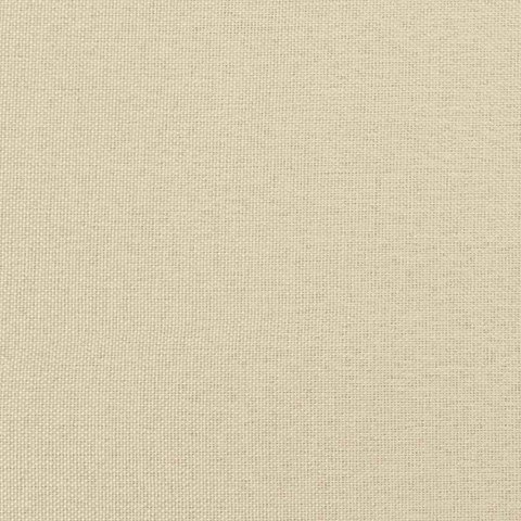 FOTEL ROZKŁADANY KREMOWY OBITY TKANINĄ