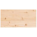 BLAT STOŁU 80X40X2,5CM LITE DREWNO SOSNOWE PROSTOKĄTNY