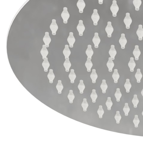 DESZCZOWNICA PRYSZNICOWA ZE STALI NIERDZEWNEJ 304 25CM OKRĄGŁA