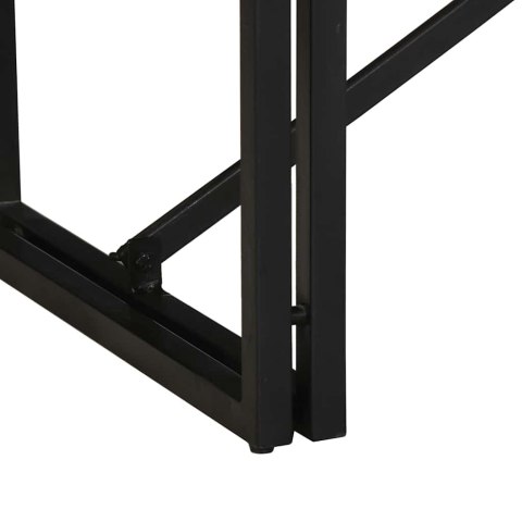 STOLIK KAWOWY 80X40X35CM LITE DREWNO SUROWE MANGO