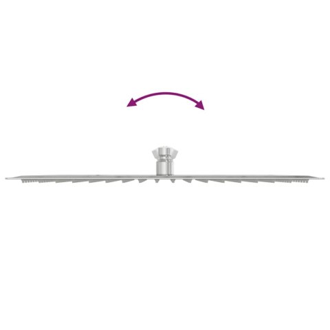 DESZCZOWNICA PRYSZNICOWA STAL NIERDZEWNA 304 40X40CM KWADRATOWA