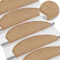 MATY NA SCHODY SAMOPRZYLEPNE SISAL-LOOK 30 SZT. 65X21X4CM SISAL