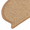 MATY NA SCHODY SAMOPRZYLEPNE SISAL-LOOK 30 SZT. 65X21X4CM SISAL