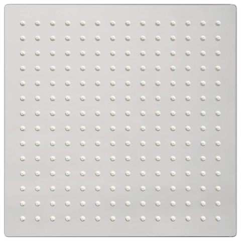 DESZCZOWNICA PRYSZNICOWA STAL NIERDZEWNA 304 25X25CM KWADRATOWA